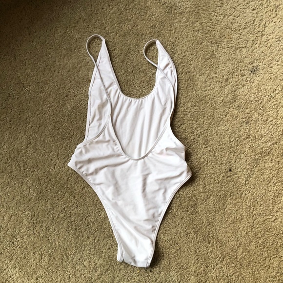 High rise one piece swimsuit - Picture 4 of 4